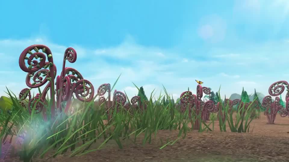 熊出没:吉吉又发现了一块好田,上面全是蕨菜,还告诉了熊大熊二