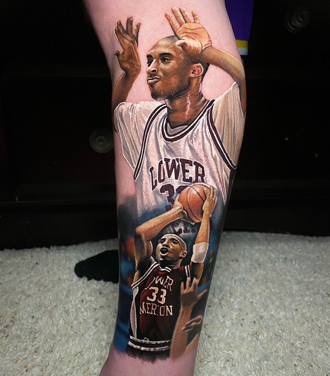 斯人已去,曼巴精神永存!球迷用纹身的方式致敬科比!