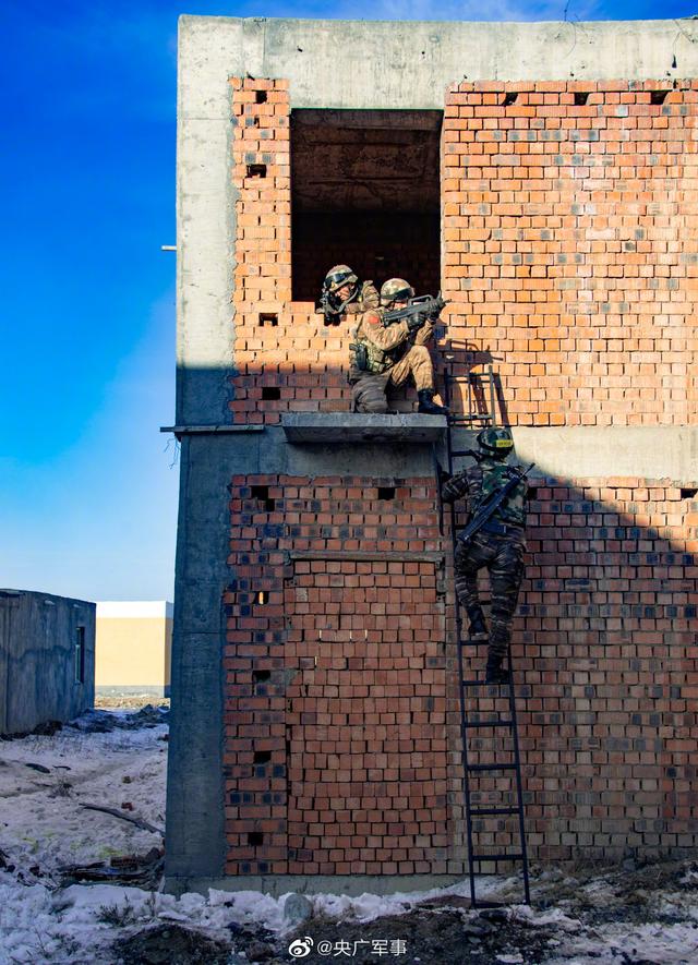 大片儿武警官兵训练现场高清组图