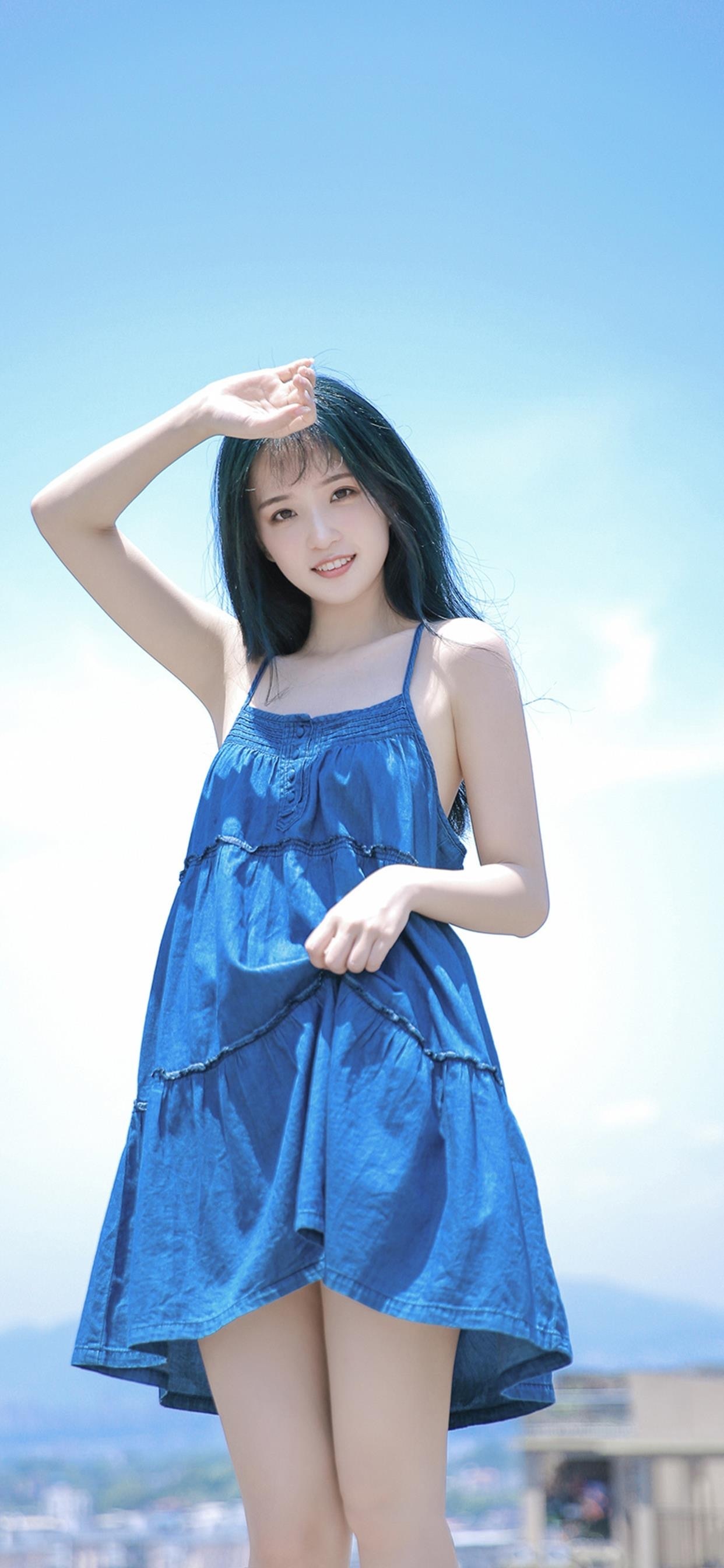 清纯甜美少女手机壁纸_高清图集_新浪网