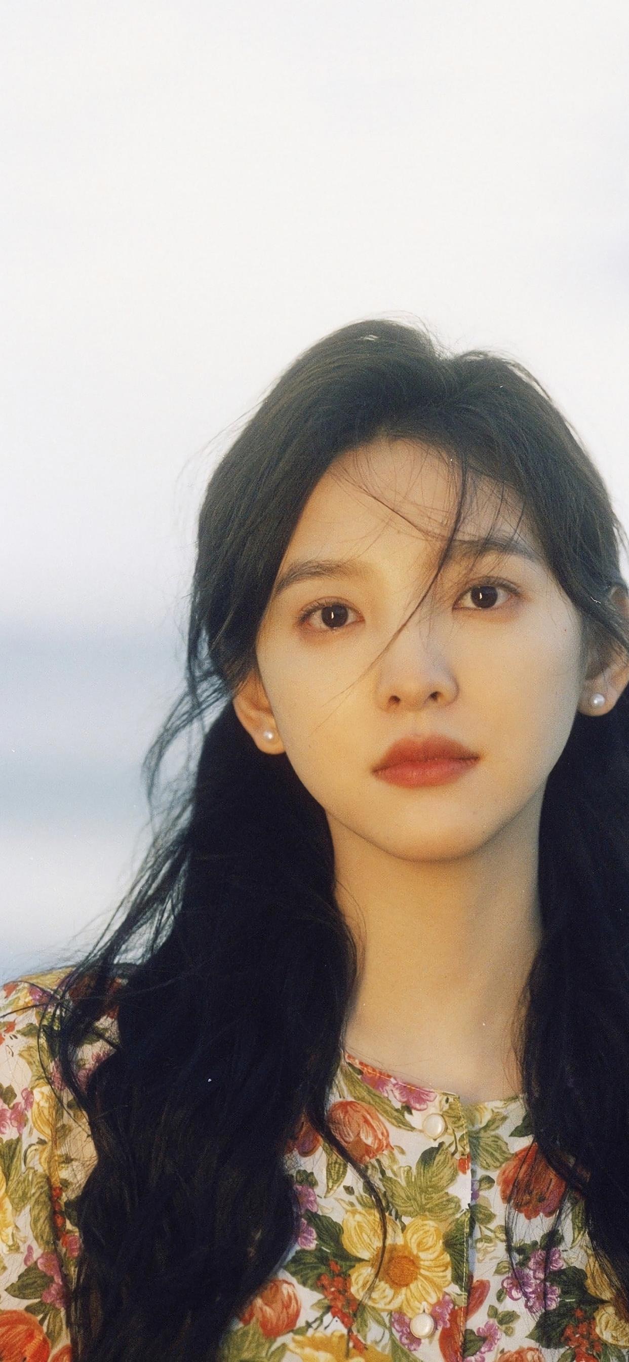 清新甜美系章若楠手机壁纸