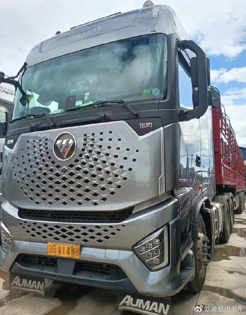 欧曼卡友朱向昌25年货运老炮看车不走眼欧曼银河我看行