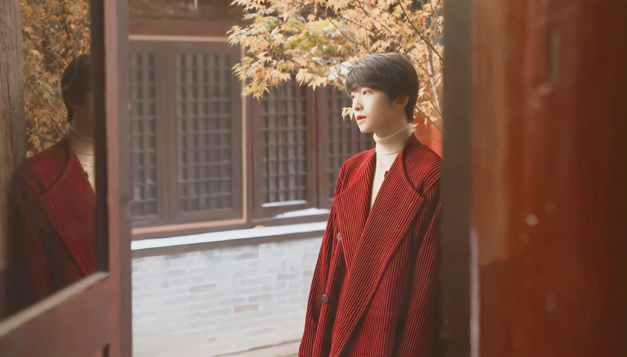 刘宇博客天下封面内页大片从春天翩然走来