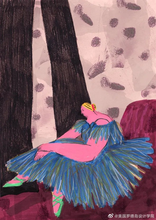 胖女孩的芭蕾梦~ 胖胖的身体,认真的肢体动作