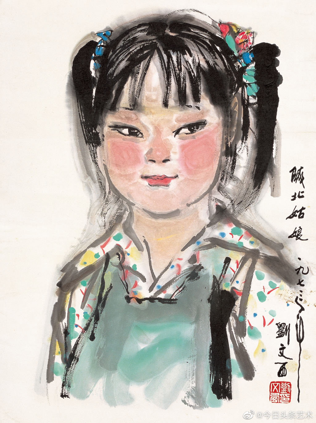 画家刘文西人物画_高清图集_新浪网