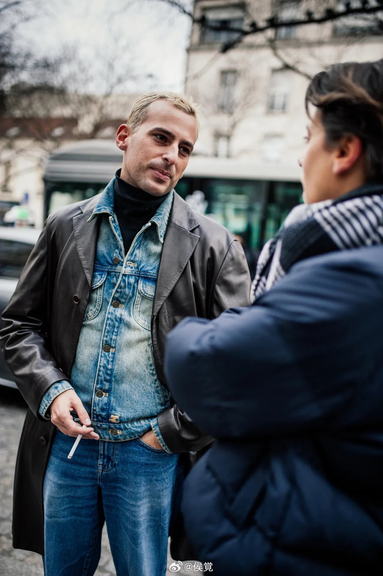 paris mens fashion week fall 2025 巴黎男装周街拍!