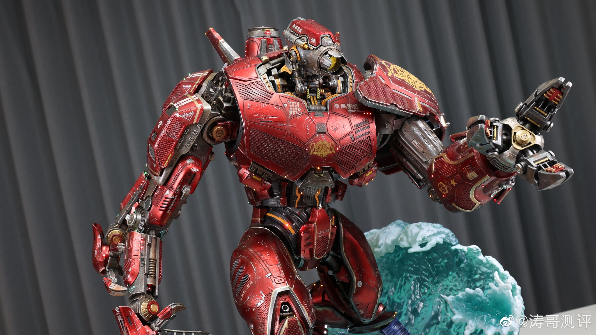 发一些waystudios环太平洋暴风赤红雕像的照片