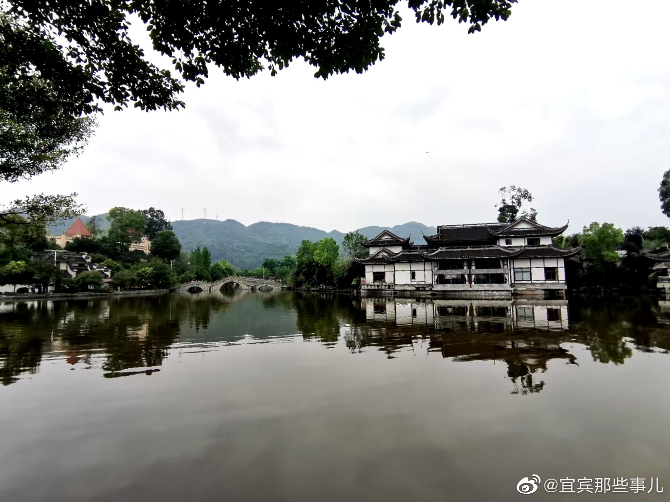 打卡泸州叙永桃花坞,慢慢在这具有江南水乡感觉的公园里游玩……_高清