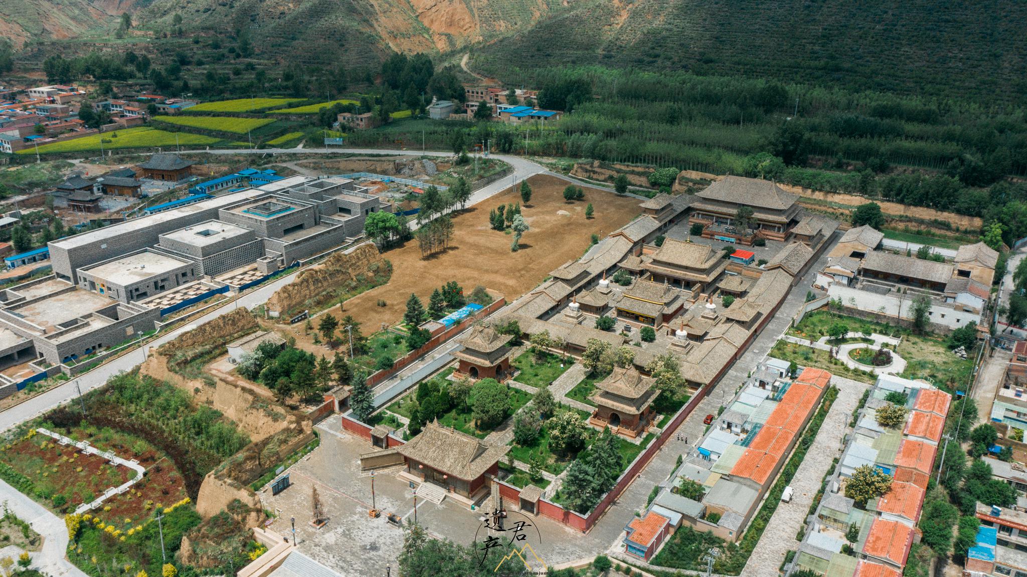 青海乐都瞿昙寺航拍,西北小故宫_高清图集_新浪网