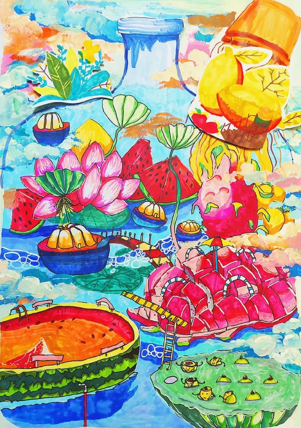 童心绘环保丨全市中小学生环保绘画大赛作品赏析19