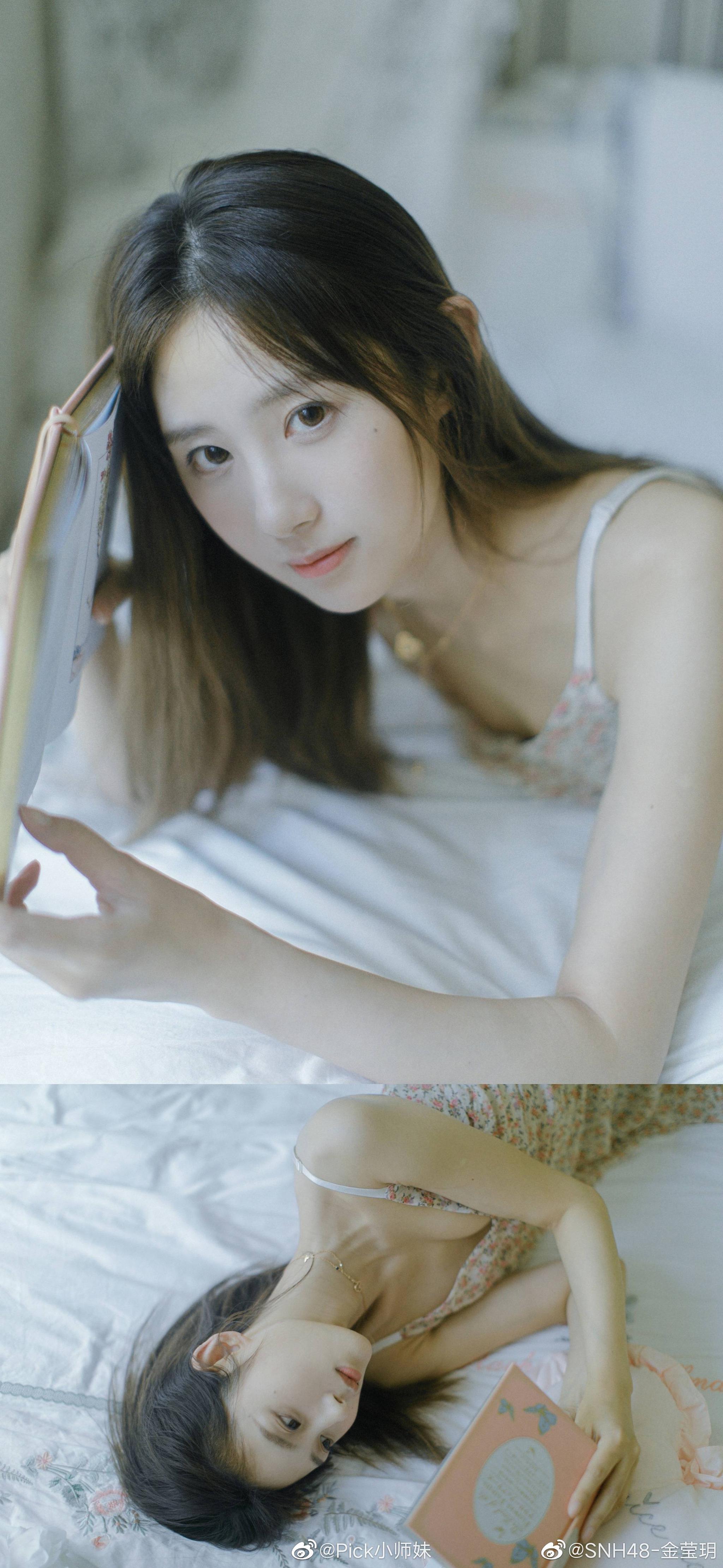 太喜欢金莹玥的泪痣了