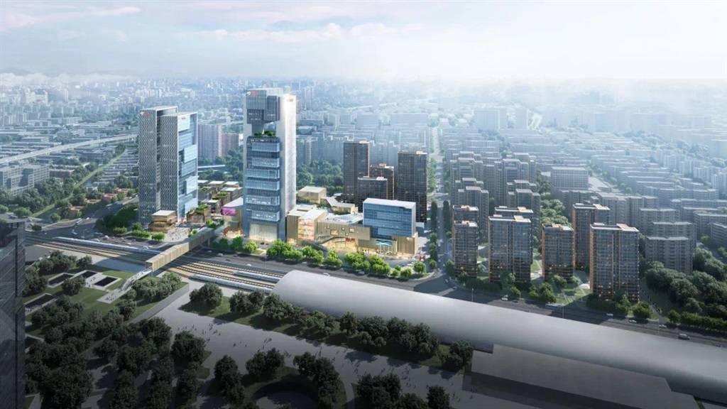 打造面向长三角的普陀地标 上海西站站前城市综合体启动建设|上海|西站|项目