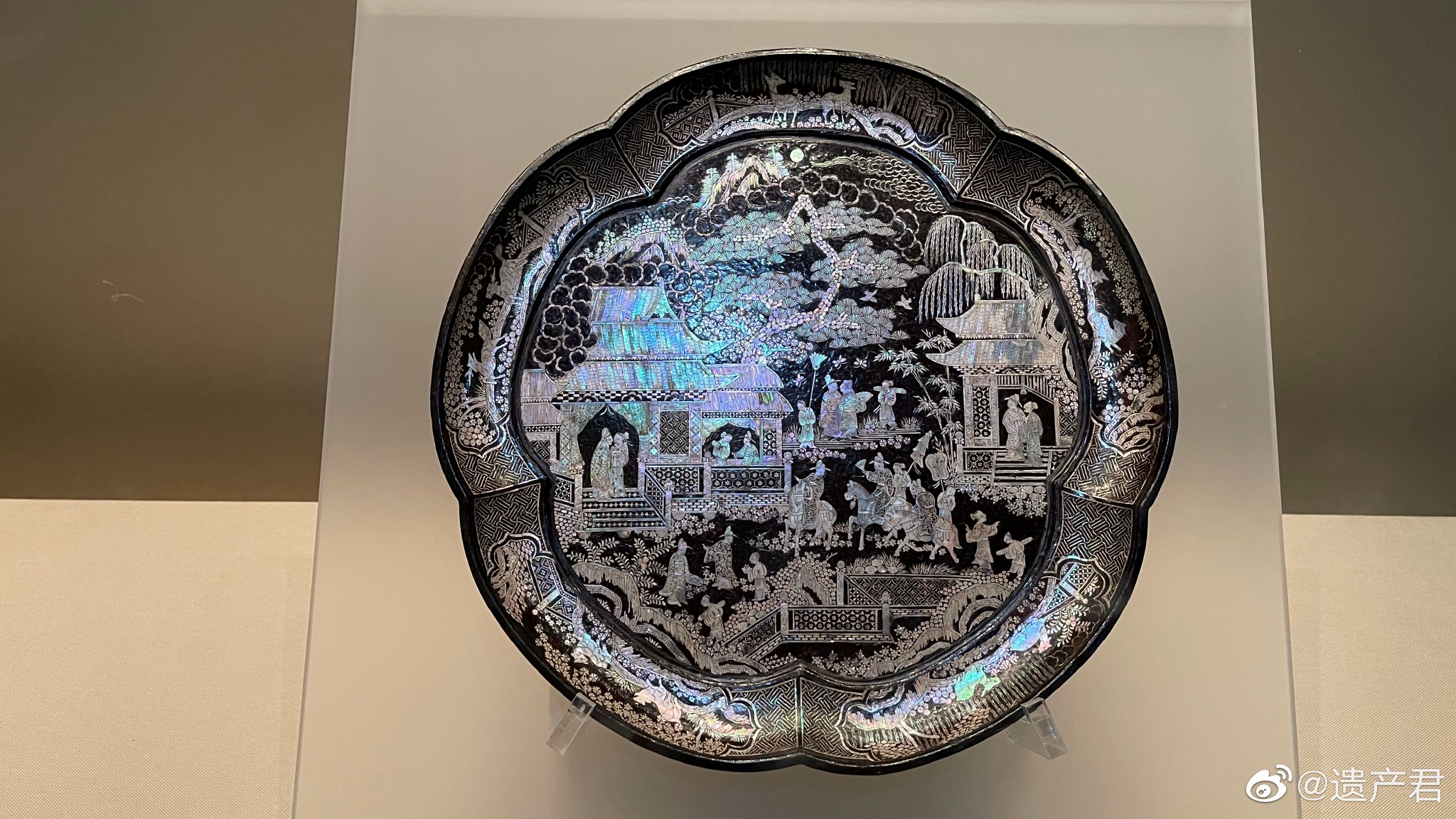 浙江省博物馆的明代螺钿漆器太漂亮了……__财经头条