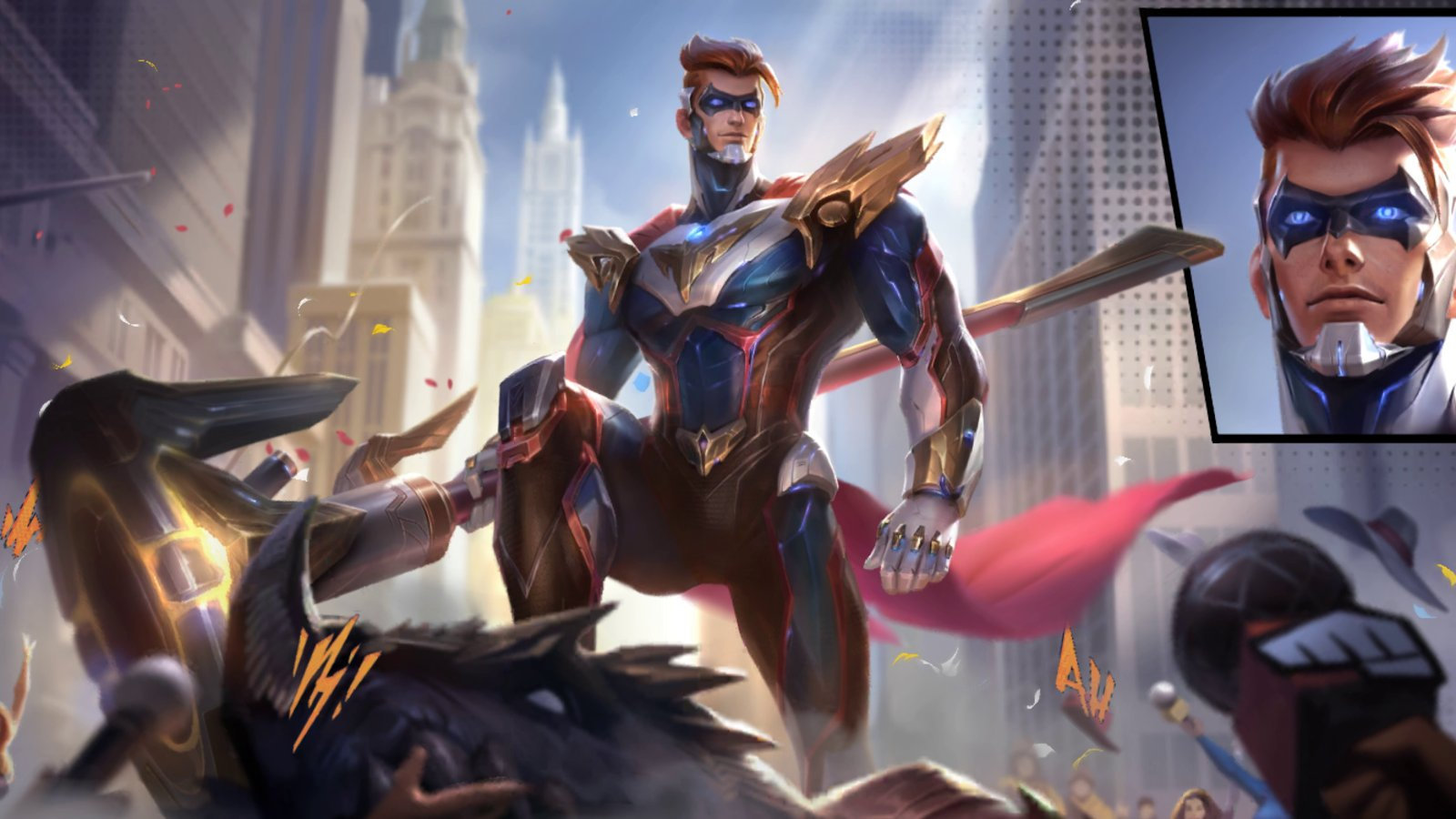 手游新皮肤——超级英雄 杰斯 ,大家觉得怎么样 是你吗?