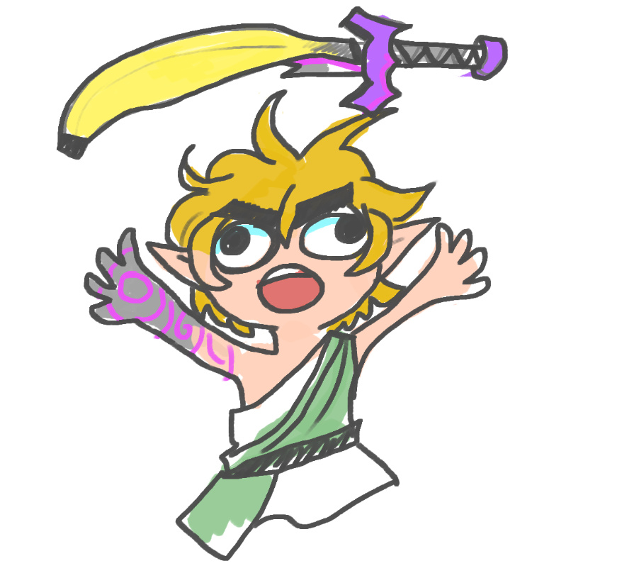 一些网友们创作的塞尔达传说王国之泪的梗图