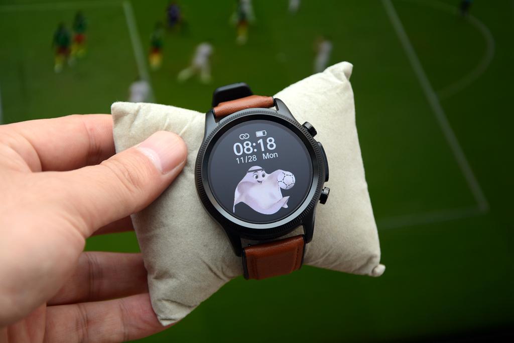 24小时监测diy表盘didoe55s无创血糖监测智能手表体验