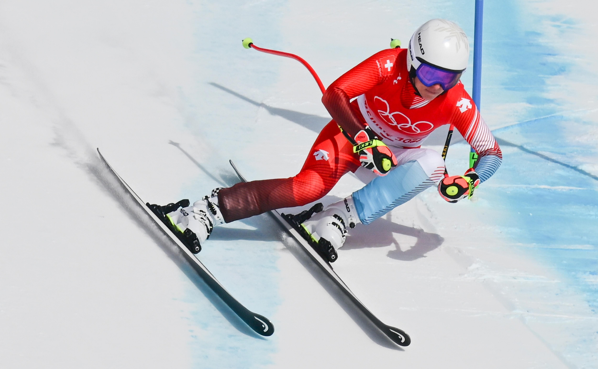 冬奥会比赛照片滑雪图片