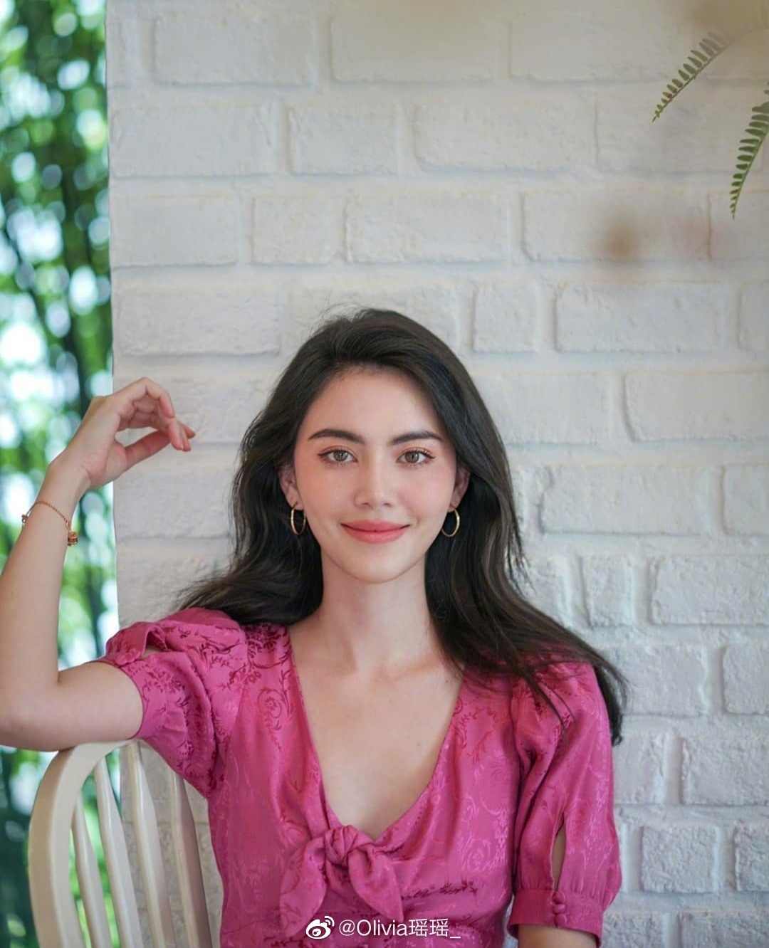 泰国比利时混血mai davikah仙女的日常,颜值和笑容我都爱!