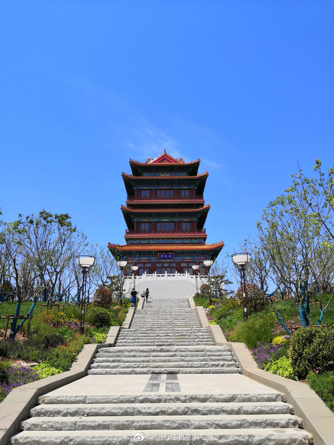 济宁 打卡城西的凤凰台公园