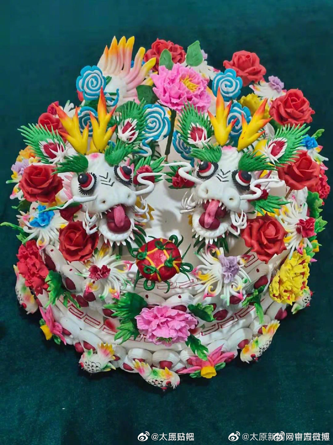 山西花馍不输工艺品