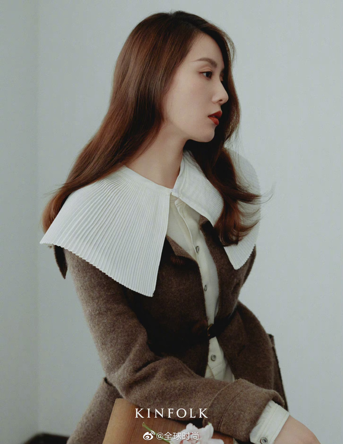 刘诗诗kinfolk 2021秋季刊封面,温柔美丽的秋季穿搭