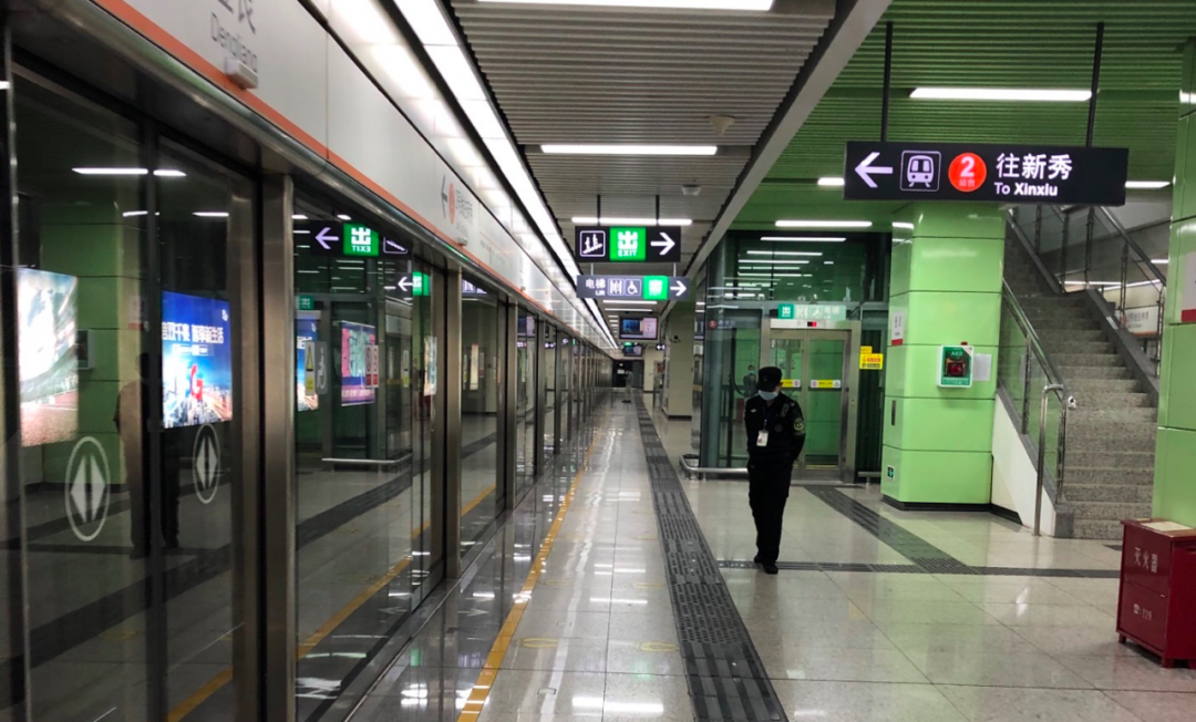 深圳地铁2号线提前结束运营!