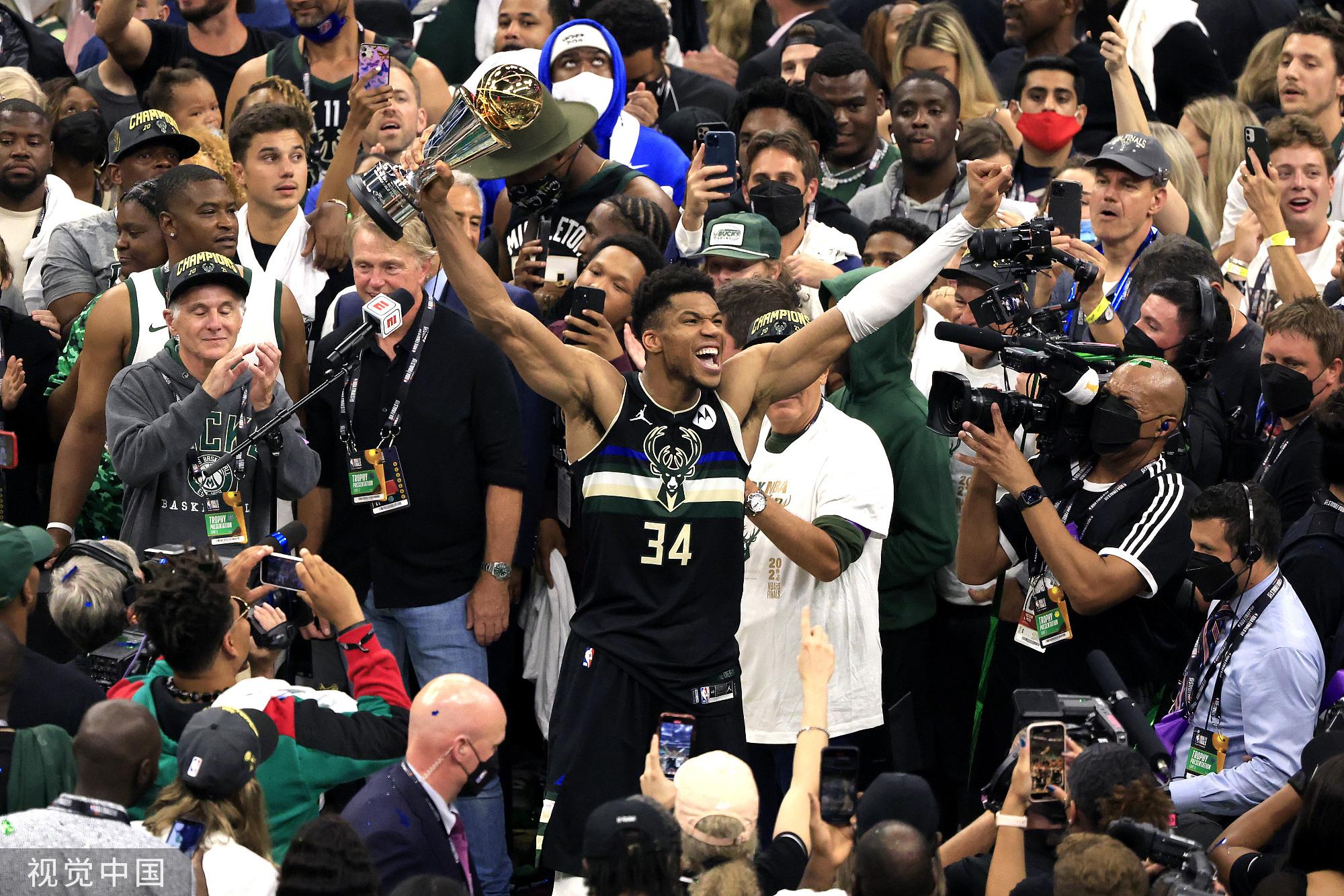 图雄鹿再夺nba总冠军字母哥获总决赛mvp