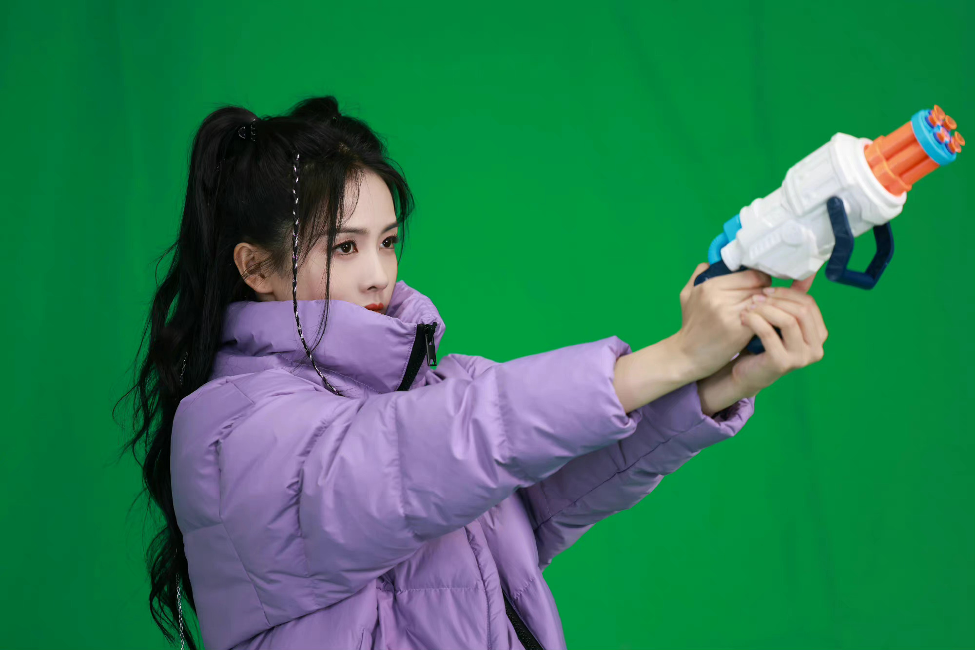 白鹿甜酷休闲随拍照可爱鹿鹿元气十足啊