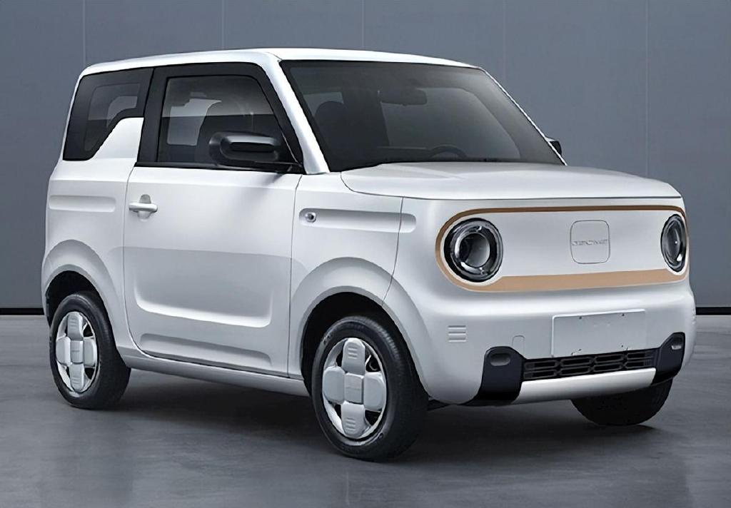 从吉利汽车官方获取了品牌旗下全新四座微型电动车熊猫mini官图,该车