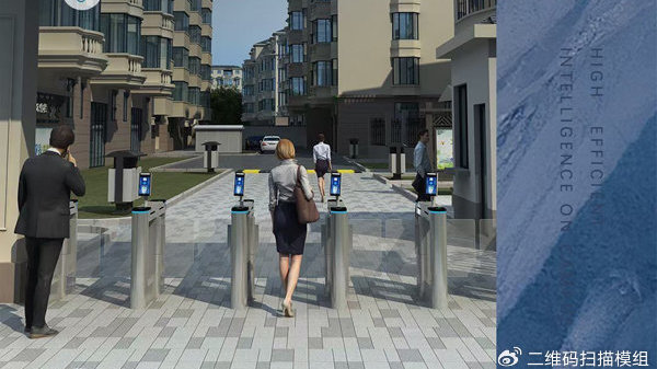 人脸识别门禁助力小区出入口数字化管理|门禁|人脸识别|出入口_新浪新闻