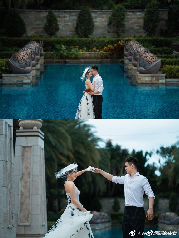 赵继伟婚纱照组图出炉