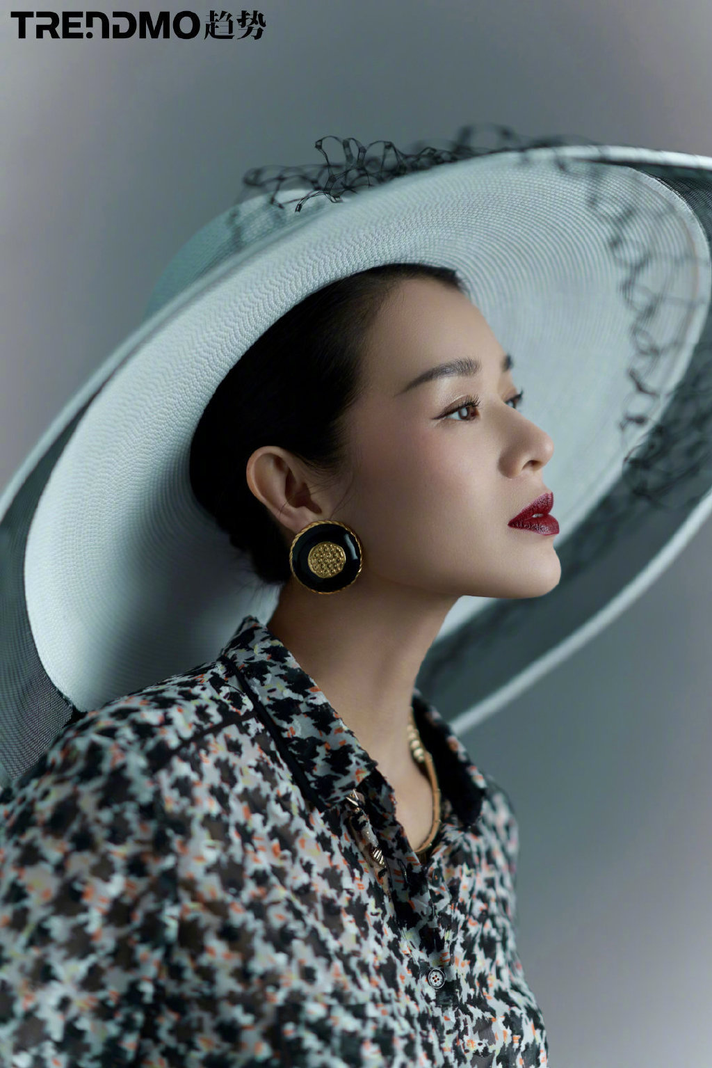 胡杏儿玩转百变造型优雅熟女魅力值max