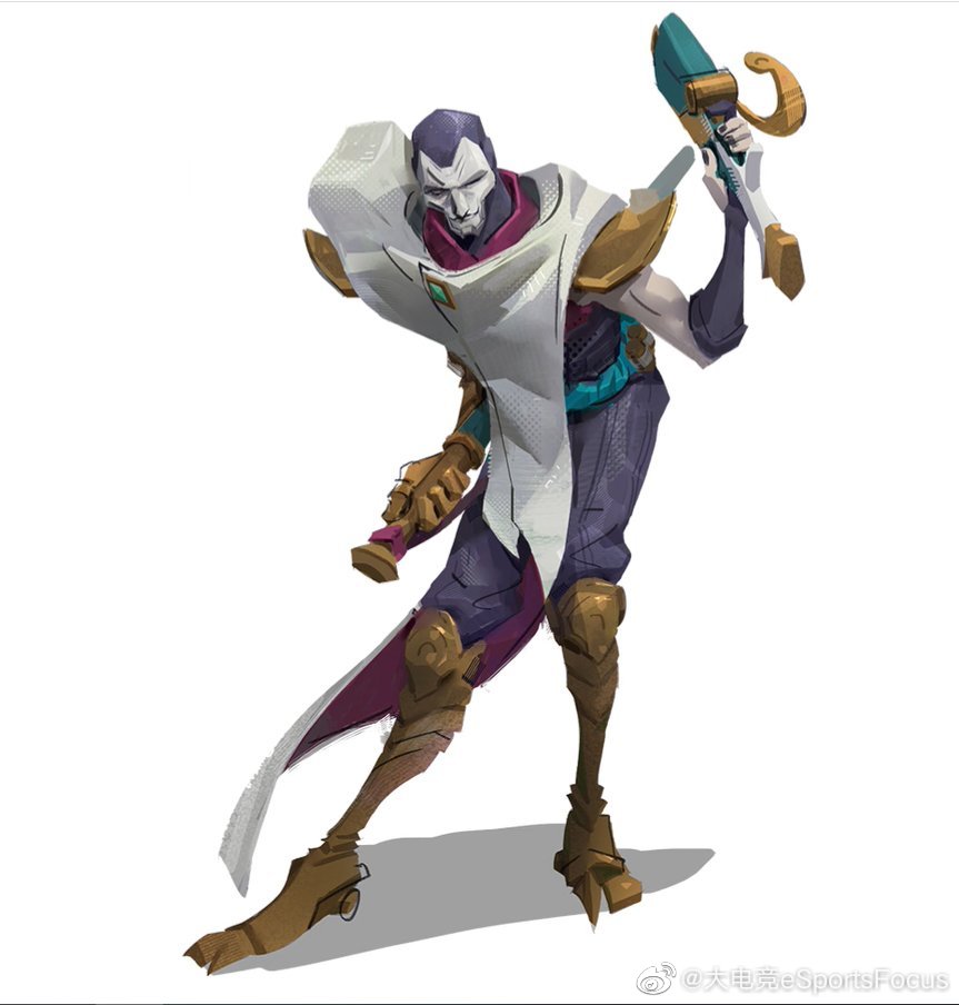 rekkles烬的概念设计稿 cr.twi spideraxe30_高清图集_新浪网