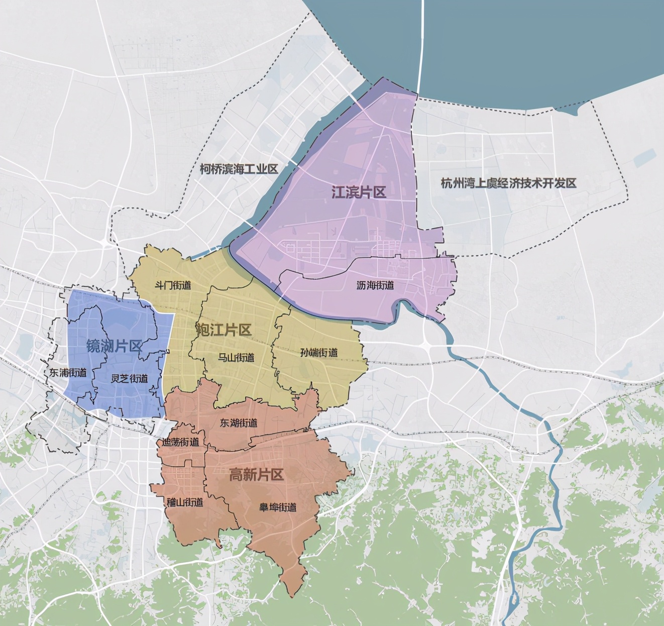 袍江成为滨海新区"四强"之一!