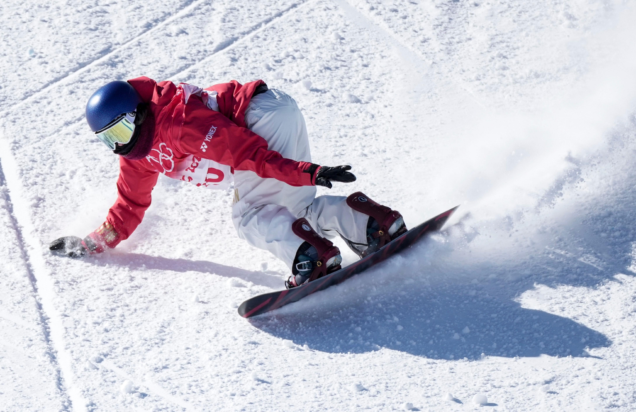 冬奥滑雪背景图片