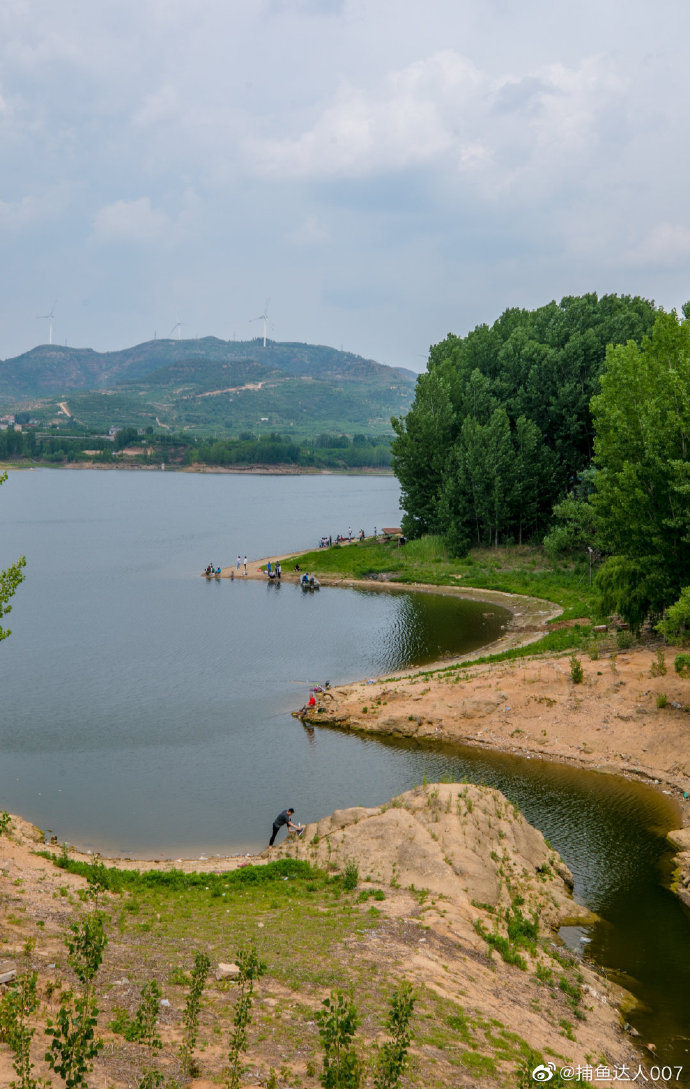 济南长清钓鱼台水库周末可以打卡啦!@捕鱼达人007