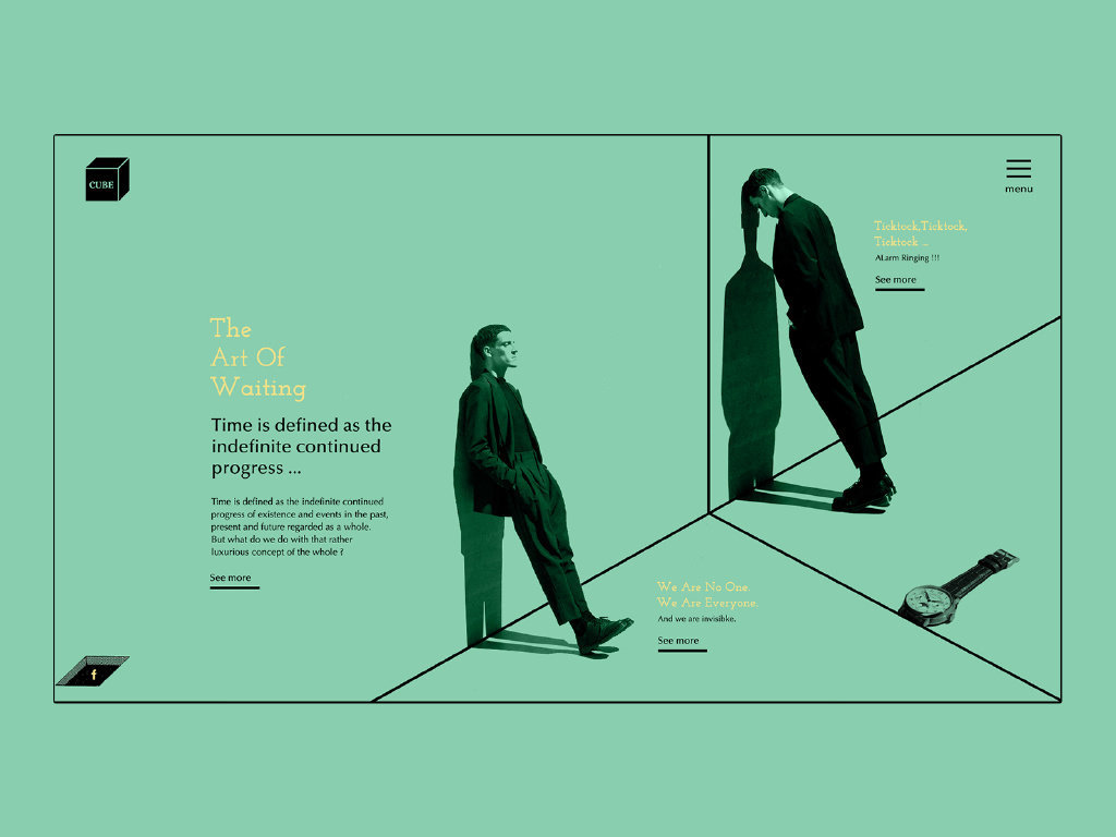 简约网页版式设计,有需要可以参考一下~-:ilo chani