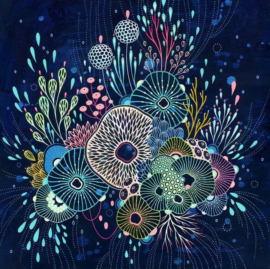 来自澳大利亚插画师 yellena james 绘画作品~_高清图集_新浪网