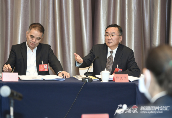 图说两会丨人大代表分组审议政府工作报告