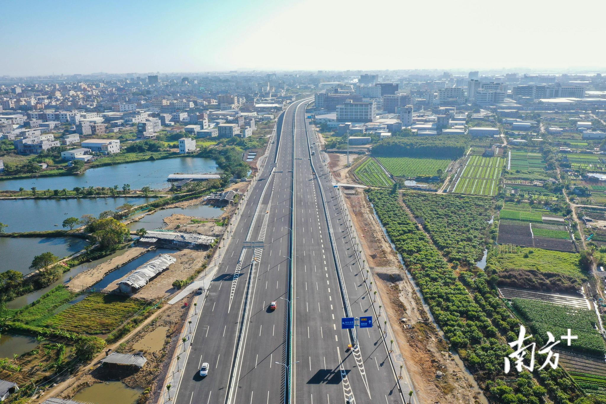 汕北大道澄海段通车将加速澄海与中心城区一体化