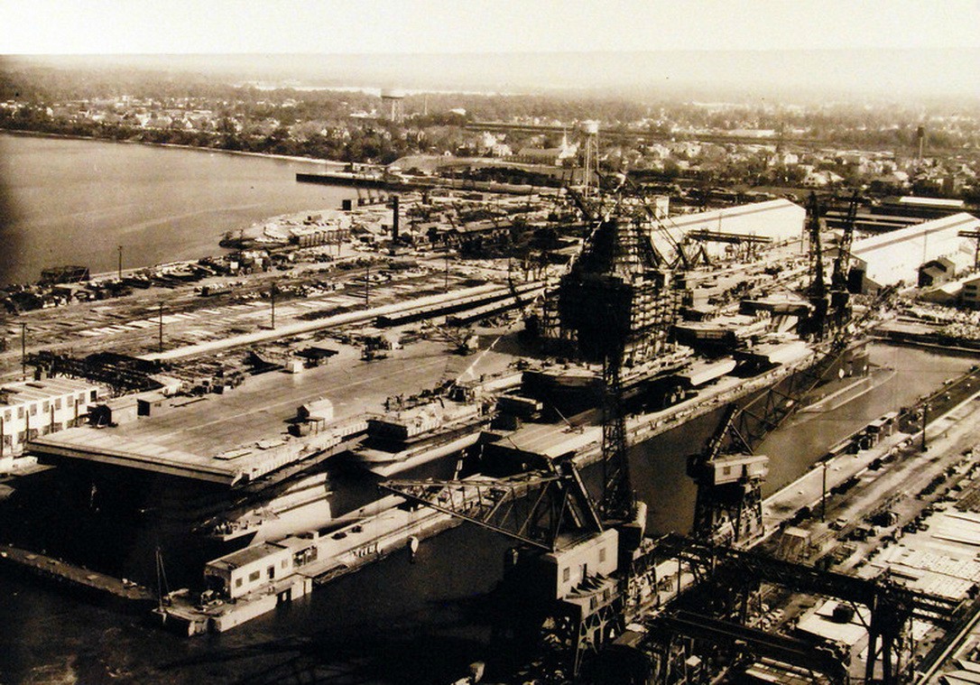 弗吉尼亚州纽波特纽斯船厂1960年