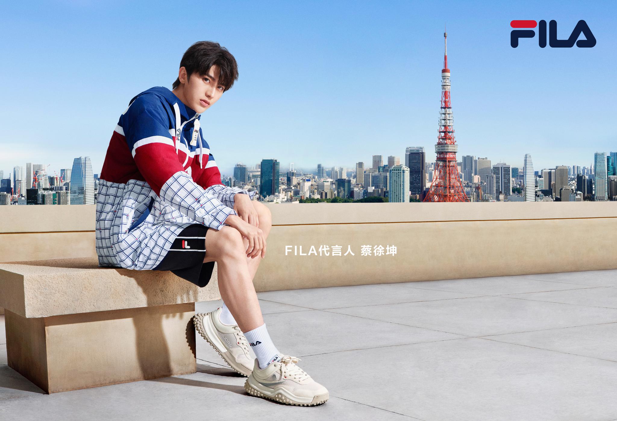 刚刚官宣fila品牌代言人新身份,半年拿下7个代言