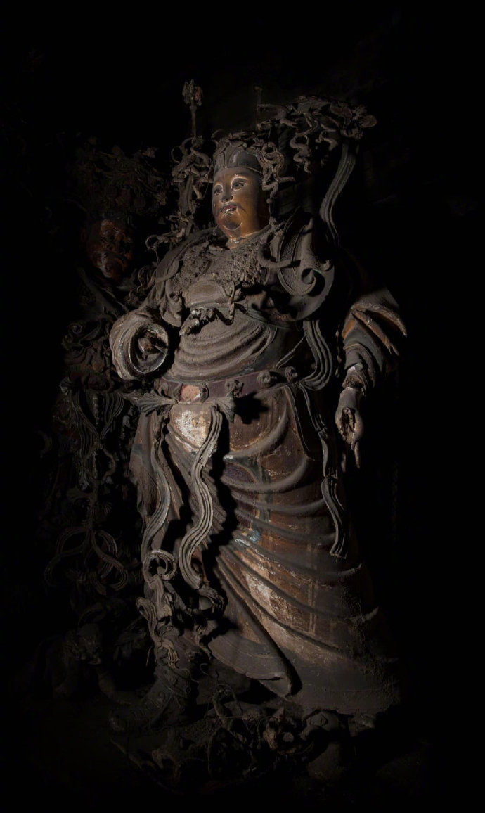 隐世瑰宝明塑之冠山西铁佛寺二十四诸天明代彩塑