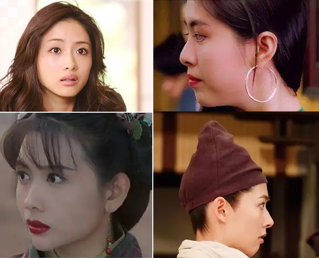 比如:石原里美,王祖贤,邱淑贞,郭碧婷……这些公认的美女都有些小龅牙