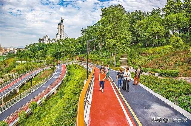 重钢崖线步道让断崖成为一道亮丽风景线