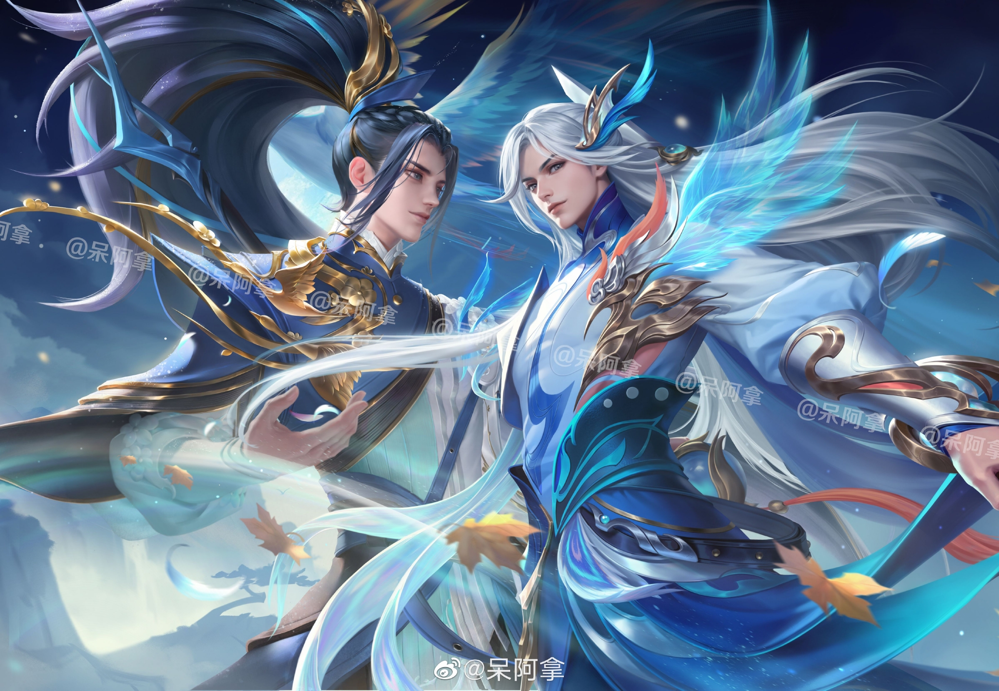 诸葛亮和李白:仗剑走天涯!