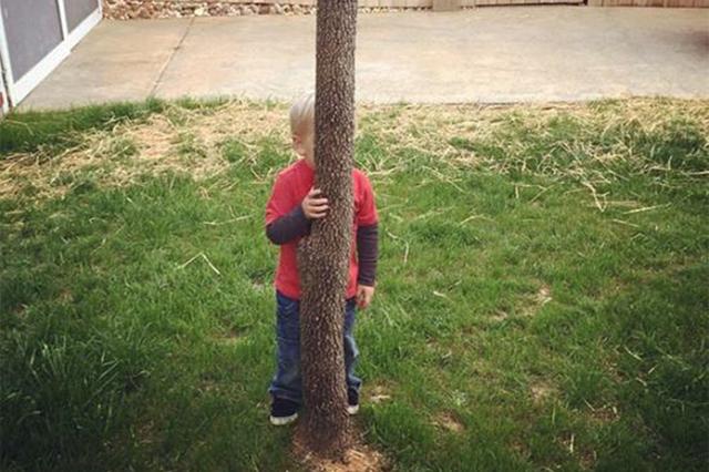 8张照片告诉我们宝宝玩躲猫猫时多可爱哪一个像你家娃