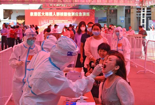 以演促练 以练筑防 泉港区开展大规模人群核酸检测应急演练实战活动休闲区蓝鸢梦想 - Www.slyday.coM