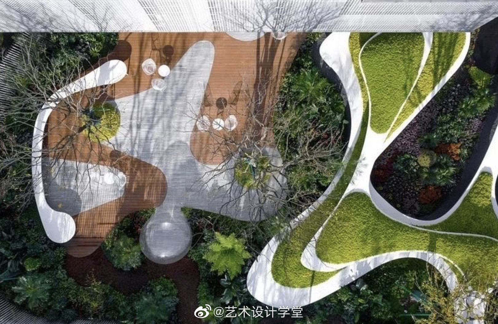 景观设计中设计师对于曲线的运用