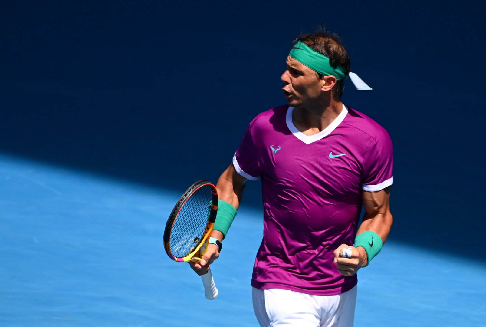 纳达尔经过首盘超长窒息抢七的考验后